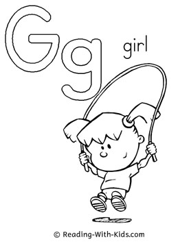 G is for girl