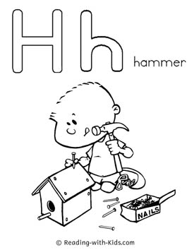 H is for hammer