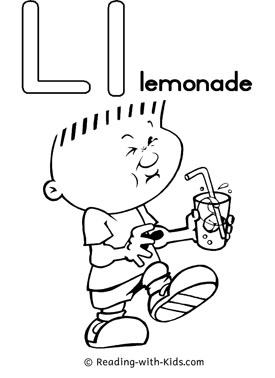 L is for lemonade