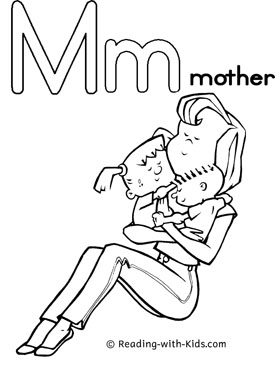 M is for mother