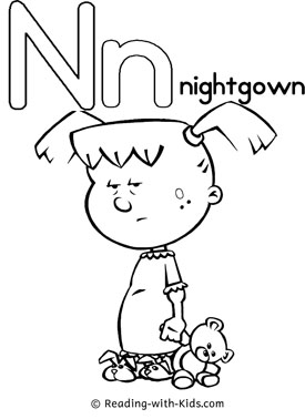 N is for nightgown
