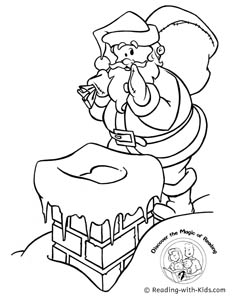 Christmas coloring page