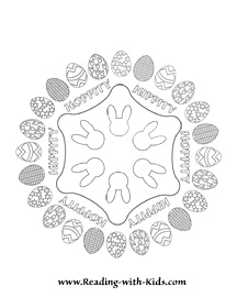 Easter Egg Extreme Coloring page