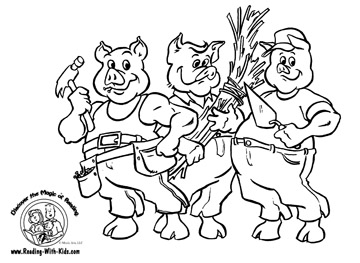 Five Little Ducks coloring page