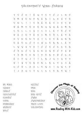Bible Crossword Puzzles on Printable Valentine Word Finds   Index Of